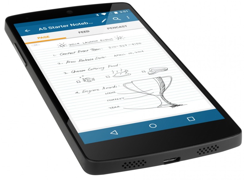 Smartpen 3 já é compatível com sistema operativo Android